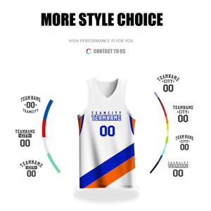 Set Latihan Bola Basket Cepat Kering Unisex Kustom, Jersey Tanpa Lengan Bernapas, Celana Pendek, Cetak Sublimasi Nama Tim, Nomor, Logo - Product Image 3