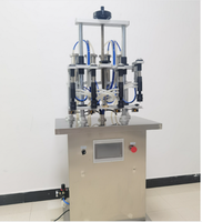 Machine de remplissage semi-automatique à haute vitesse et bas prix pour parfums et liquides, idéale pour les boissons et les produits chimiques, avec moteur haute précision 99,9%