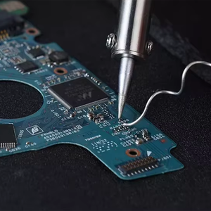 Kawat Solder kustom pengelasan papan elektronik seluler 0.8MM bebas timbal atau timah kawat Solder inti fluks Rosin 63/37 60/40 - Product Image 3