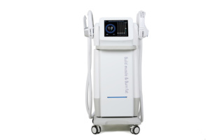 Máquina Profesional de Escultura Corporal EMS de 4 Manijas, 7 Tesla EMS Neo RF, Estimulador Muscular para Uso en Salón - Product Image 5