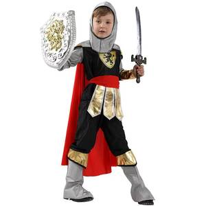 Nouveautés MS : Costume de Chevalier pour Garçons, Déguisement Médiéval, Costumes d'Halloween, Ensemble de Jeu de Rôle - Product Image 3