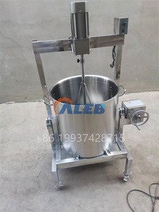 Macchina Professionale per Mescolare e Cuocere a Gas con Funzione di Miscelazione e Scarico a Manovella - Product Image 4