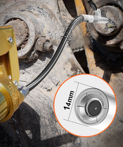 Hochleistungs-Fett pressen kupplungen mit Schnell verschluss klemme 1/8 NPT auf Schmier nippel - Product Image 5