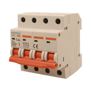 Interruttore Automatico MCB Curva B 4P 4M 6000A B10A AC 400V IP20 IEC60898-1 SB6L - Product Image 3