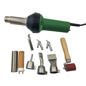 2024 nuevo 1600W soplete de soldadura de PVC de aire caliente con pantalla Digital temperatura soldador de plástico <span class=keywords><strong>pistola</strong></span> de soldadura - Product Image 4