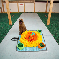 Vente chaude lavable interactif chien jouets à mâcher tapis à tabatier caché nourriture Puzzle nourriture lente Puzzle chat chien outils de formation