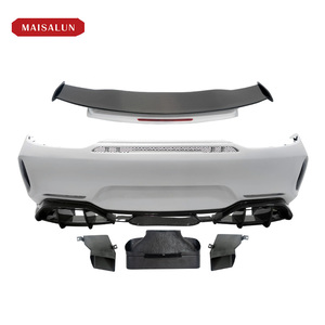 <span class=keywords><strong>Prix</strong></span> d'usine directement! Pour BENZ <span class=keywords><strong>AMG</strong></span> GT/GTC/GTS mise à niveau vers <span class=keywords><strong>GTR</strong></span> Style demi-kit carrosserie en Fiber de carbone avec pare-chocs avant pare-chocs arrière - Product Image 3