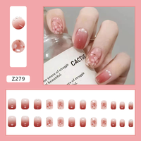 Uñas Postizas de Alta Calidad con Diseño de Diamante en Forma de Almendra Ovalada, Precio de Fábrica, Proveedores de Uñas Postizas al por Mayor