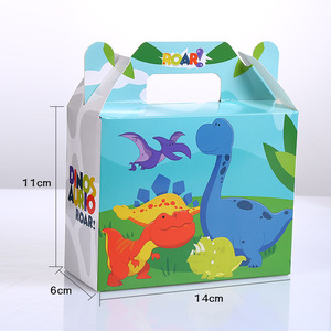 Scatola per Gable di carta per Snack per Festival di forniture per feste di compleanno per bambini a <span class=keywords><strong>tema</strong></span> animale dolce - Product Image 1