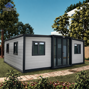 Maison conteneur respirante et extensible à installation rapide, design moderne, garantie 5 ans pour <span class=keywords><strong>studio</strong></span> de jardin, cabane d'invités, <span class=keywords><strong>location</strong></span> de vacances - Product Image 1