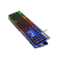 Clavier de jeu filaire anti-ghosting à 19 touches, ergonomique, rétroéclairage RVB arc-en-ciel, USB, prix d'usine, vente en gros