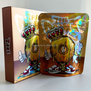 Hộp giấy trưng bày túi Mylar ăn được in tùy chỉnh 3.5g, chống trẻ em, chống mùi, có sẵn trong kho - Product Image 6