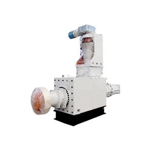 Matériel de fabrication de briques - Extrudeur à vide à double hélice vertical premium avec commande PLC - Product Image 1