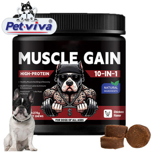 Tốt nhất cơ bắp đạt được Builder bổ sung Dog mềm nhai cao protein hip Doanh sức khỏe tăng cường khả năng miễn dịch chăm sóc vật nuôi trọng lượng Gainer cho chó - Product Image 1