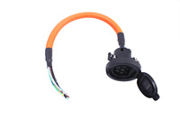 Prise de charge pour véhicule électrique DUOSIDA Type 2 avec couvercle de protection rabattable, plus de 10 000 cycles de connexion