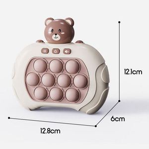 Sensory Easter LED Squeeze Toy for Kids Electric Quick Push Game Console Light-Up Fidget Console for Stress Relief De Todo Toy - Product Image 6