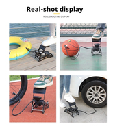 Hot Selling Foot Pump Tire Inflator OEM Custom Portable Air Pump Factory