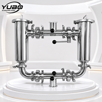 Système de filtre à air de précision en acier inoxydable duplex pour l'alimentation continue en gaz et la protection des équipements pneumatiques - Fournisseur