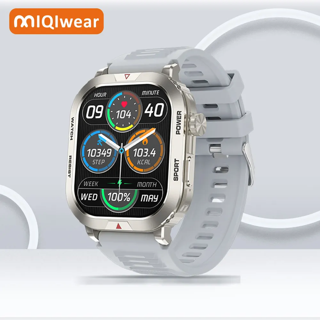 2025 Newest ZW66 Smart Watch HD Large Screen Real 49mm BT Call Heart Rate Detection Exercise Reminder PK T900 Ultra2