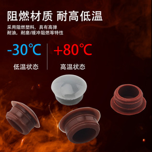 Bouchon de trou en plastique rond de 8 mm, cache-vis décoratif pour meubles, idéal pour la réparation et la décoration - Product Image 5