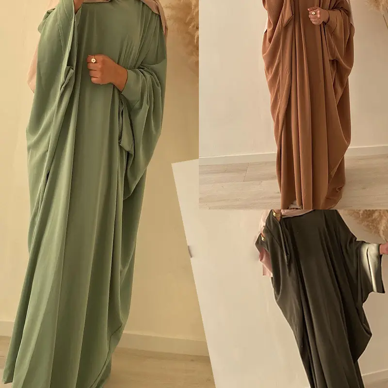 Droma Designs Vêtements islamiques pour femmes Abaya musulmane d'Indonésie élégante Vente en gros Commande personnalisée Nouveau modèle Caftan à Dubaï Dentelle arabe