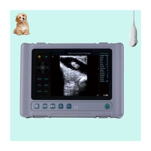 Machine à écho numérique complète Portable 2D BW Scanner à ultrasons vétérinaire chien chat équipement de Test de <span class=keywords><strong>grossesse</strong></span> ultrasons <span class=keywords><strong>3D</strong></span> - Product Image 1