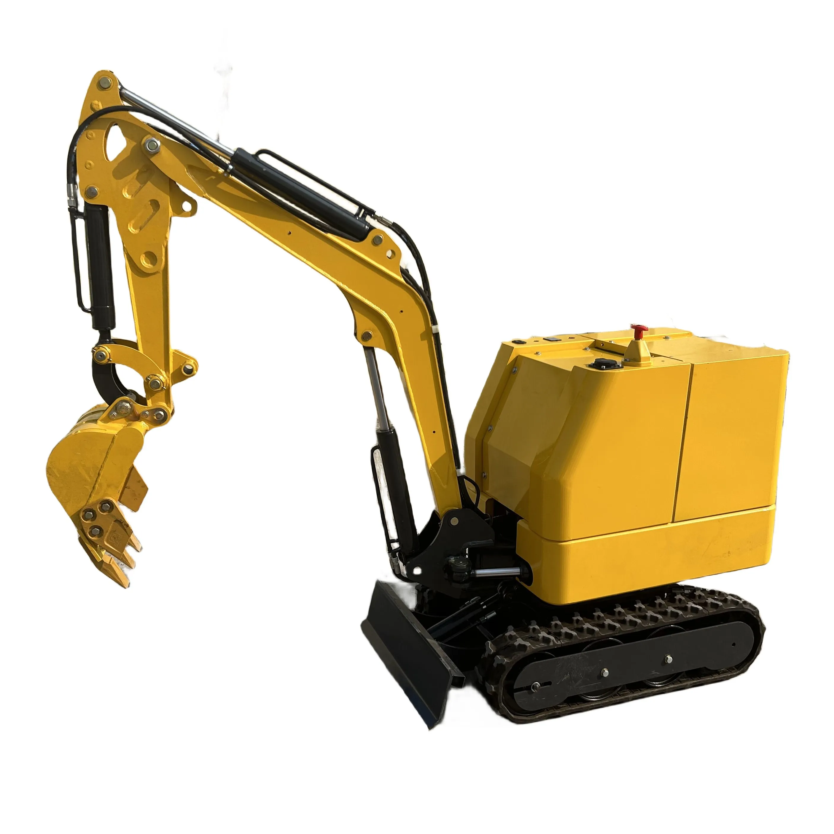 Robot indoor demolition mini excavator with wireless control and zero emissions