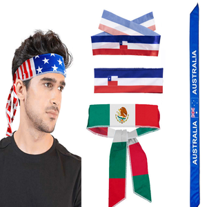 عصابة رأس رياضية بالجملة لعام <span class=keywords><strong>2026</strong></span> لفعاليات الولايات المتحدة وكندا والمكسيك، زينة للفعاليات الرياضية، عصابة رأس من البوليستر للفعاليات الرياضية - Product Image 1