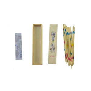 Gioco di Bastoncini in Legno Classico Mikado, Gioco di Strategia per Famiglia e Feste con Scatola Portaoggetti, Divertimento da Tavolo per Interni - Product Image 4