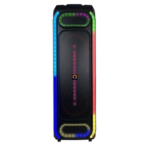Altavoz Recargable Doble <span class=keywords><strong>de</strong></span> 12 Pulgadas y 150W con Micrófonos Inalámbricos y Luces LED RGB <span class=keywords><strong>para</strong></span> Fiestas al Aire Libre, Gran Venta - Product Image 1