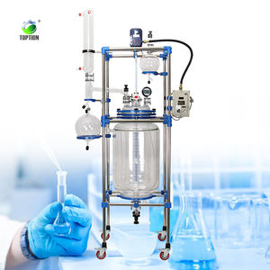 Glass Reactor with Condenser for Distillation and Reflux - Product Image 1