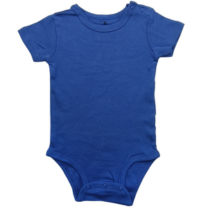 Romper Casual Unisex para Bebés Recién Nacidos, Color Rosa Pálido, Venta al por Mayor, Rompers de Verano para Niños y Niñas, de Algodón Orgánico - Product Image 2
