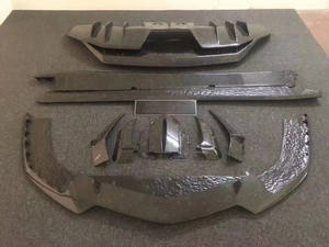 Kit carrosserie pour <span class=keywords><strong>Lamborghini</strong></span> AVENTADOR <span class=keywords><strong>LP750</strong></span>-<span class=keywords><strong>4</strong></span> <span class=keywords><strong>SV</strong></span>, nouveau style OEM, fibre de carbone, lèvre avant, jupe latérale, diffuseur - Product Image 6