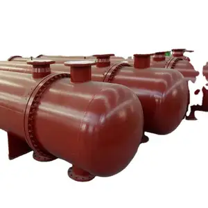 Cool shell and tube water cooled condenser chemical heat exchanger