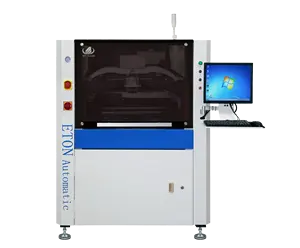 Máquina de impresión de placa de circuito impresora de pasta de soldadura semiautomática