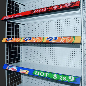 P1.25 <b>COB</b> High Brightness Shelf <b>LED</b> <b>Strip</b> Screen Shopping Mall Advertising Display Sign - Product Image 4