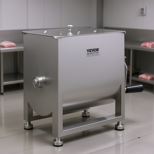 Mezcladora manual de carne Vevor de 120L con capacidad de 120LB para procesamiento de carne a pequeña escala - Product Image 2