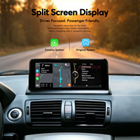 Ewaygps Pantalla Táctil IPS de 10.25 Pulgadas, Conexión Inalámbrica CarPlay y Android Auto, Reproductor Multimedia para Automóvil, para BMW Serie 1 E87 E88