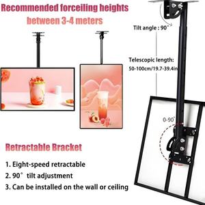 Aluminum Frame LED <b>Advertising</b> <b>Light</b> <b>Box</b> Rectangle Ceiling Mount Backlit Display For Restaurant Menu Board Signs - Product Image 6