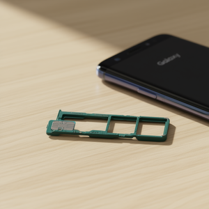 Tiroir pour carte SIM et carte Micro SD Samsung pour Galaxy A30s A307f, remplacement vert en matériau ABS - Product Image 3