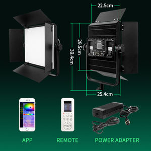 GL-600C 60W 2800k 5600K <span class=keywords><strong>9990k</strong></span> Rgb panneau lumineux photographie Studio lumières pour vidéos Tv Record 14 effets d'éclairage - Product Image 6