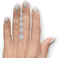 Bague de luxe en diamant de laboratoire, clarté supérieure, pierre créée en laboratoire, design intemporel, bijoux tendance pour mariage et demande en mariage
