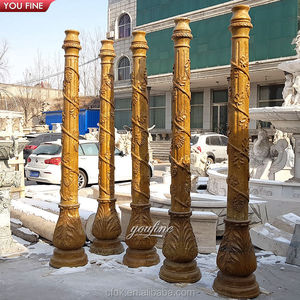 Columna de Entrada de <span class=keywords><strong>Casa</strong></span> de Construcción Sólida de Mármol para Exteriores - Product Image 5