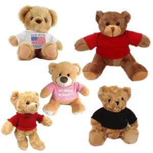 קלאסי אישית teddy דוב רך צעצועים צעצוע ממולא צעצוע ממולא 25 ס "מ בגודל מלא