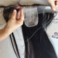 Topper de cheveux humains vierges bruts européens à 130 % de densité, base en soie, dentelle invisible, petits nœuds, ligne de cheveux en dentelle HD