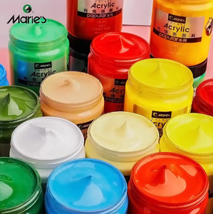 Pintura Acrílica Profesional Lisa <span class=keywords><strong>de</strong></span> 300 ml, Set Marie's A-Z300 para Estudiantes, Clases <span class=keywords><strong>de</strong></span> Arte Escolares y Exámenes, Pintura sobre Lienzo y Papel - Product Image 3