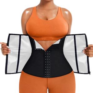 Tuta Sauna da donna con fasce antisudore per l'allenamento dello stomaco per dimagrire - Product Image 1