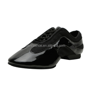 Zapatos profesionales de baile latino en negro para Cha-Cha Rumba <span class=keywords><strong>Samba</strong></span> <span class=keywords><strong>Bachata</strong></span>-Estándar nacional para la práctica de los maestros - Product Image 2