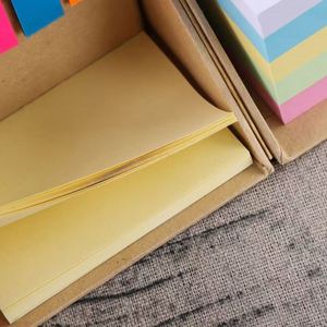 Multifunctional 3D Square Box Sticky Notes Set Cute Self-Adhesive PET with Bright Colors Paper <b>Memo</b> <b>Pad</b> Back-to-School Essential - Product Image 4