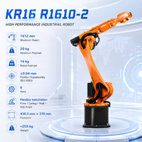 Bras robotique industriel KUKA KR 16 R1610-2, charge utile de 16 kg, portée de 1612 mm, 6 axes, pour l'assemblage, robot industriel de haute précision